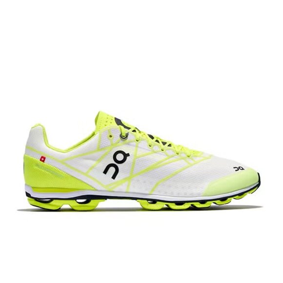 On Cloud White Neon Trail Sneakers - Picture 1 of 9